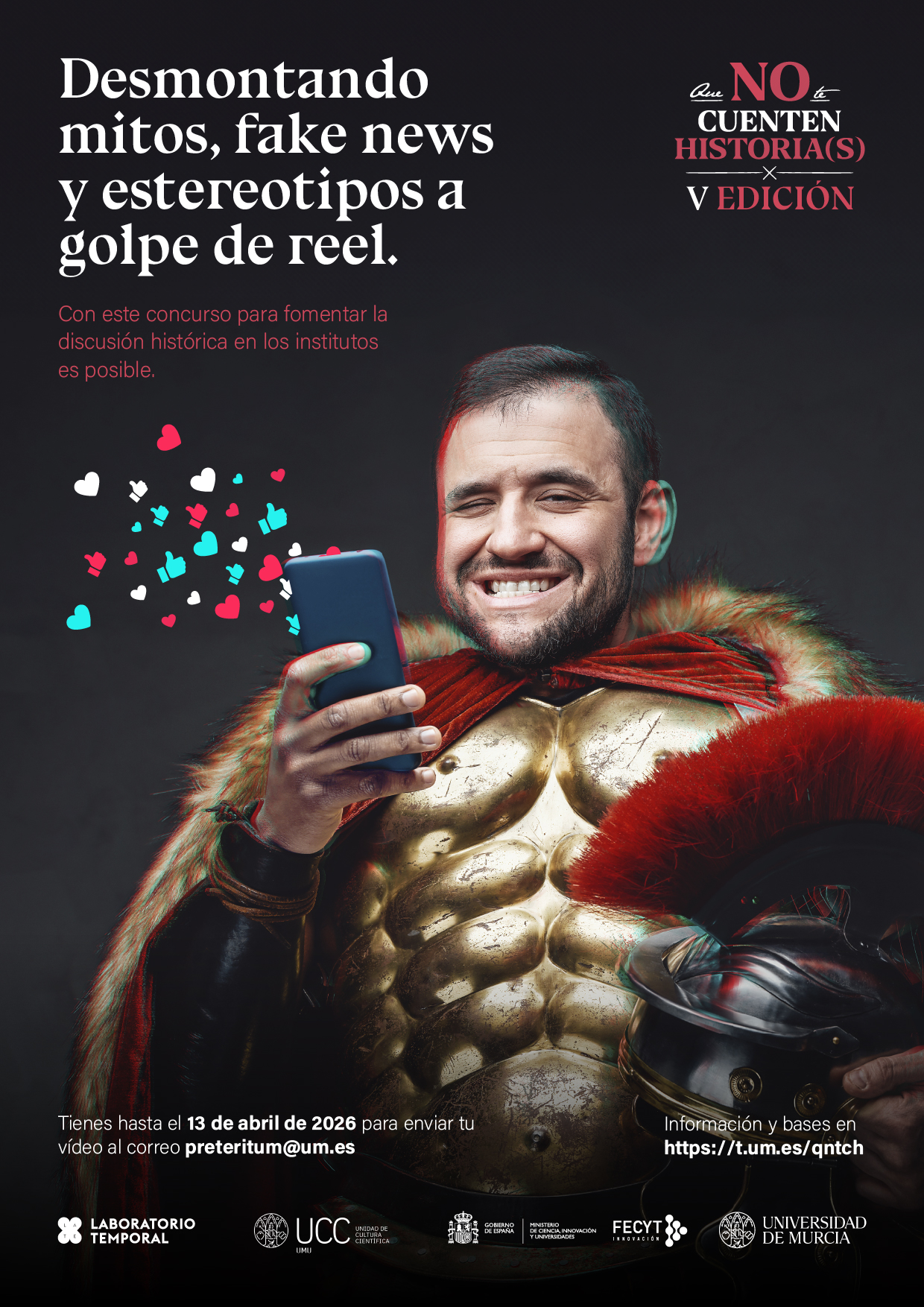 V edición del concurso ¡Qué no te cuenten historia(s)!